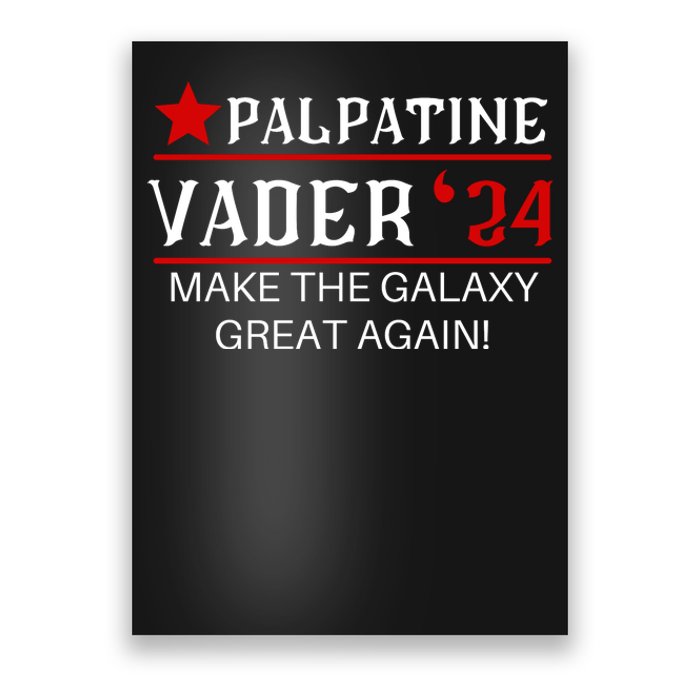 Vote Palpatine Vader In 2024 Poster