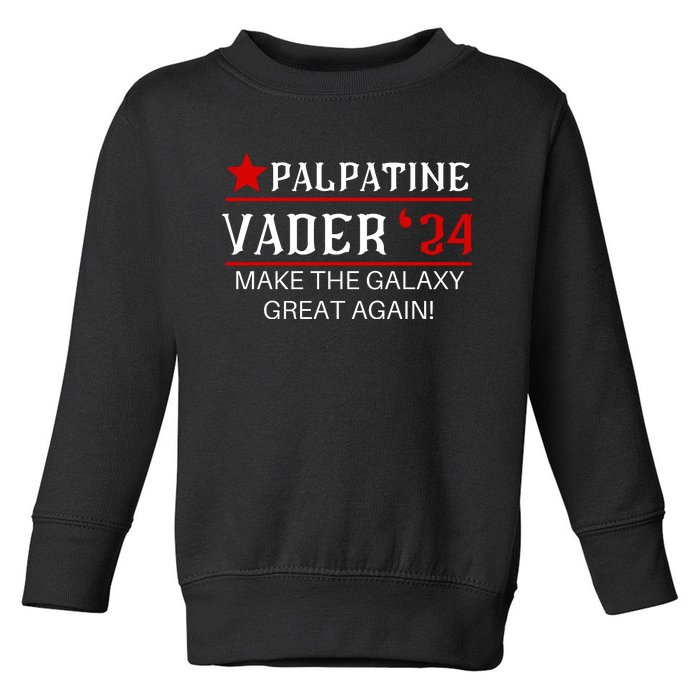 Vote Palpatine Vader In 2024 Toddler Sweatshirt