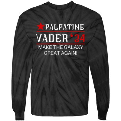 Vote Palpatine Vader In 2024 Tie-Dye Long Sleeve Shirt