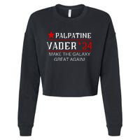 Vote Palpatine Vader In 2024 Cropped Pullover Crew