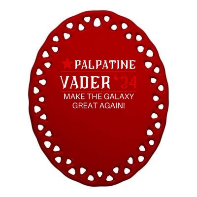 Vote Palpatine Vader In 2024 Ceramic Oval Ornament