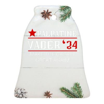 Vote Palpatine Vader In 2024 Ceramic Bell Ornament