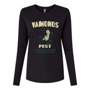 Vamonos Pest Womens Cotton Relaxed Long Sleeve T-Shirt