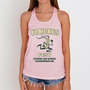 Vamonos Pest Women's Knotted Racerback Tank