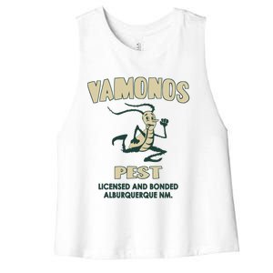 Vamonos Pest Women's Racerback Cropped Tank