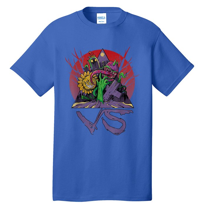 Vintage Plants Vs Zombies 1 Tall T-Shirt