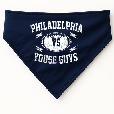 Vintage Philadelphia Vs Youse Guys Funny Philly Slang Retro USA-Made Doggie Bandana