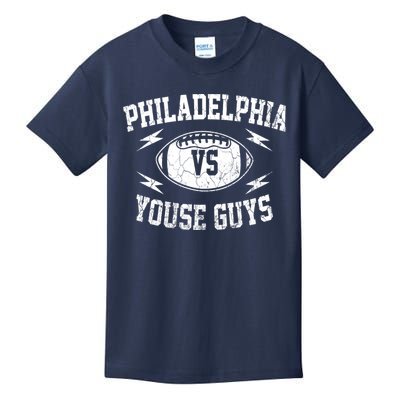 Vintage Philadelphia Vs Youse Guys Funny Philly Slang Retro Kids T-Shirt
