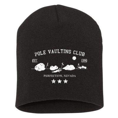 Vintage Pole Vaulting Club Perfection Nevada Short Acrylic Beanie