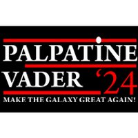 Vote Palpatine Vader In 2024 Bumper Sticker