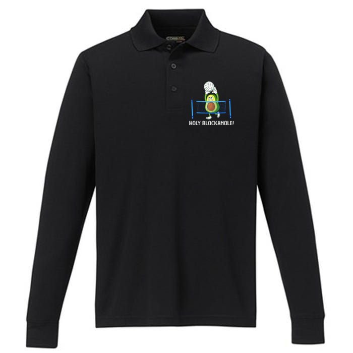 Volleyball Players Performance Long Sleeve Polo