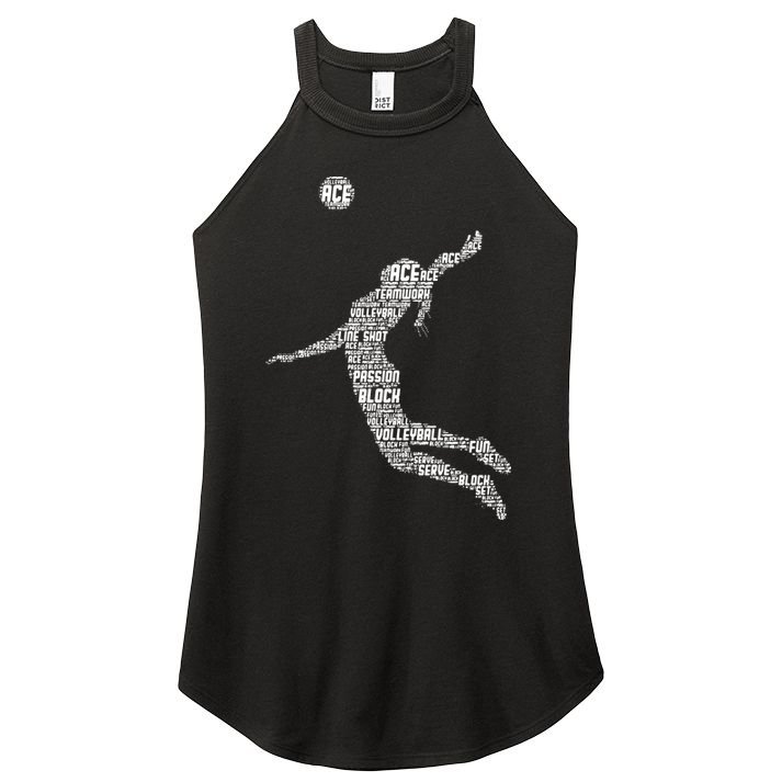 Volleyball Player Women's Perfect Tri Rocker Tank