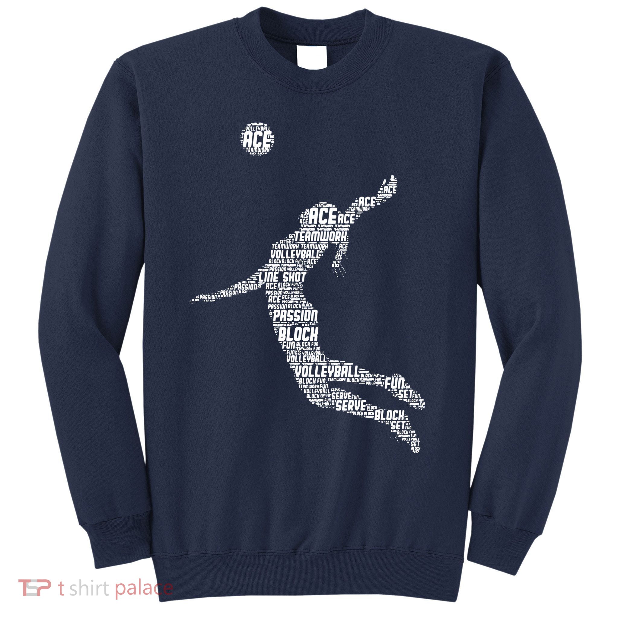 Volleyball Player Sweatshirt