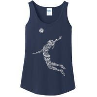 Volleyball Player Ladies Essential Tank