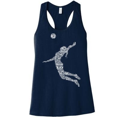 Volleyball Player Women's Racerback Tank