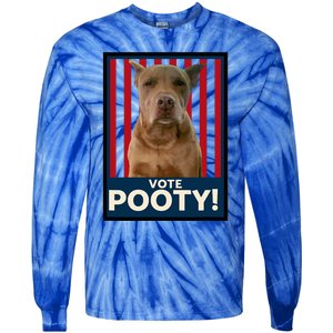 Vote Pooty Tie-Dye Long Sleeve Shirt