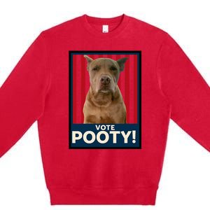 Vote Pooty Premium Crewneck Sweatshirt