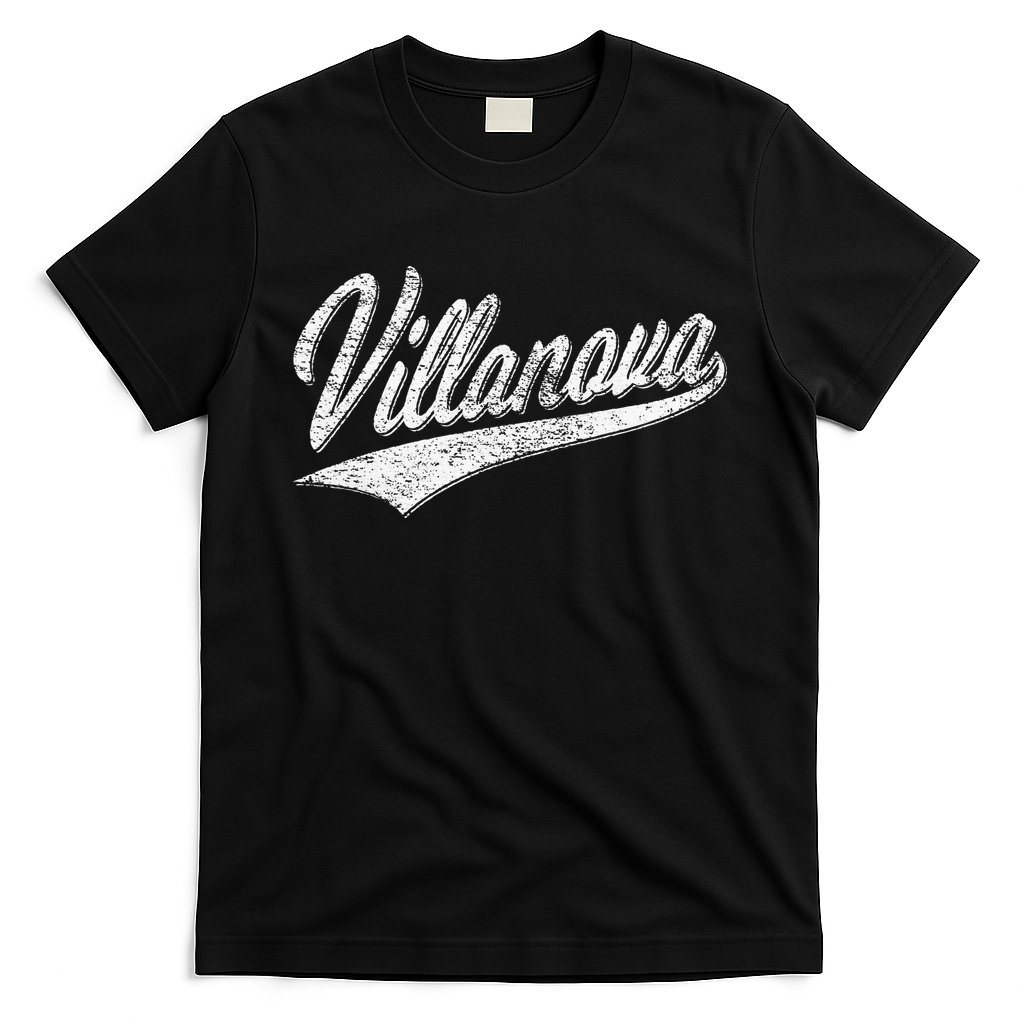 VILLANOVA PENNSYLVANIA VARSITY SCRIPT JERSEY STYLE T-Shirt