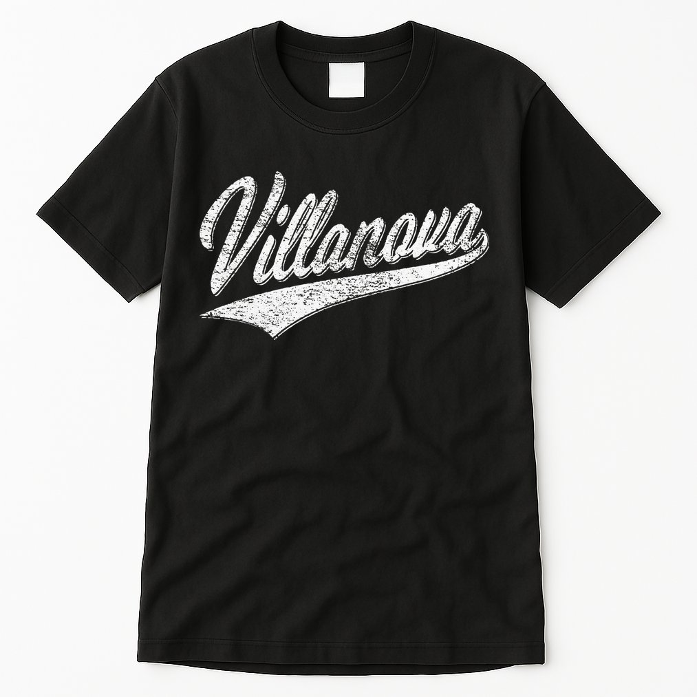 VILLANOVA PENNSYLVANIA VARSITY SCRIPT JERSEY STYLE Tall T-Shirt
