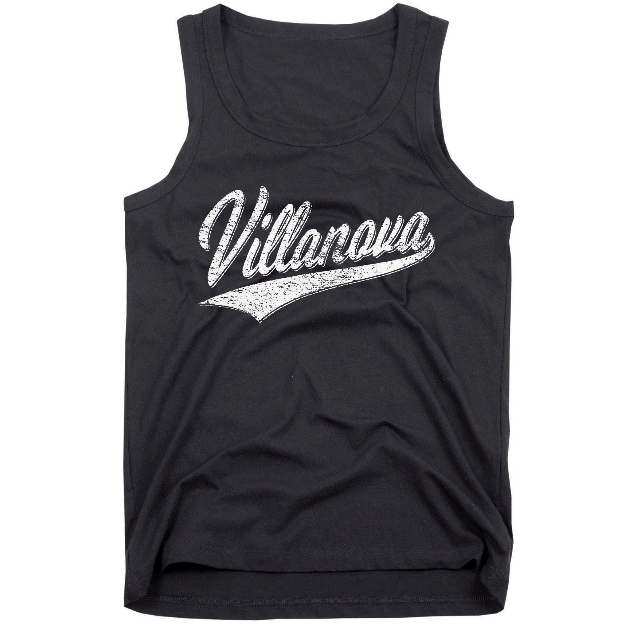 VILLANOVA PENNSYLVANIA VARSITY SCRIPT JERSEY STYLE Tank Top
