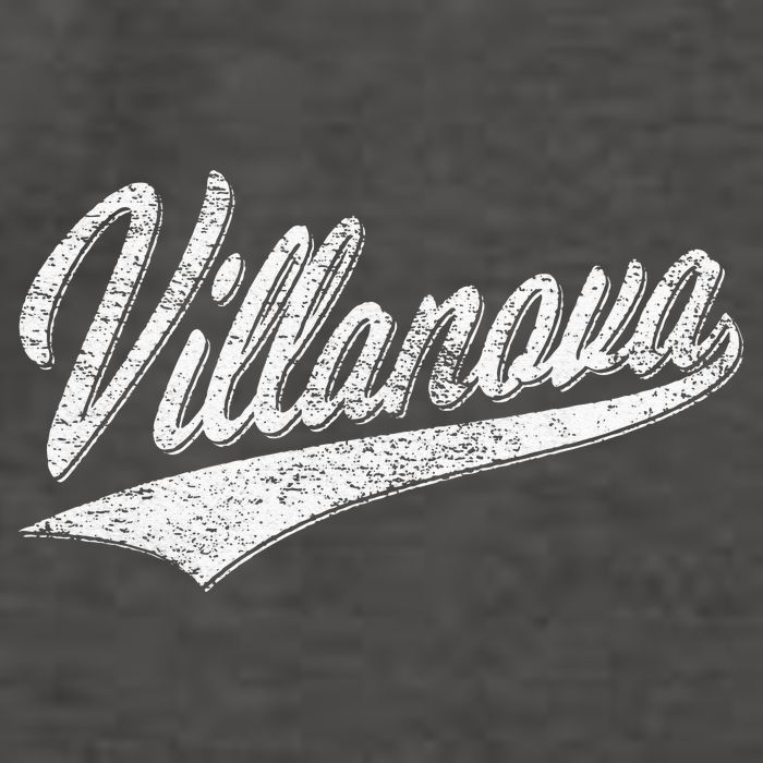 VILLANOVA PENNSYLVANIA VARSITY SCRIPT JERSEY STYLE Vector Backpack