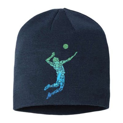 Volleyball Player Sustainable Beanie