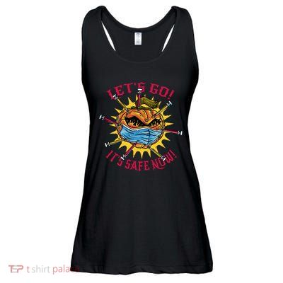 Vaccinated Pumpkin Ladies Essential Flowy Tank