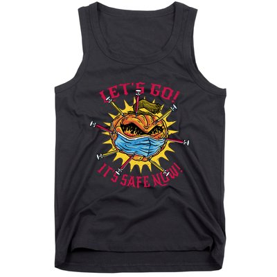 Vaccinated Pumpkin Tank Top