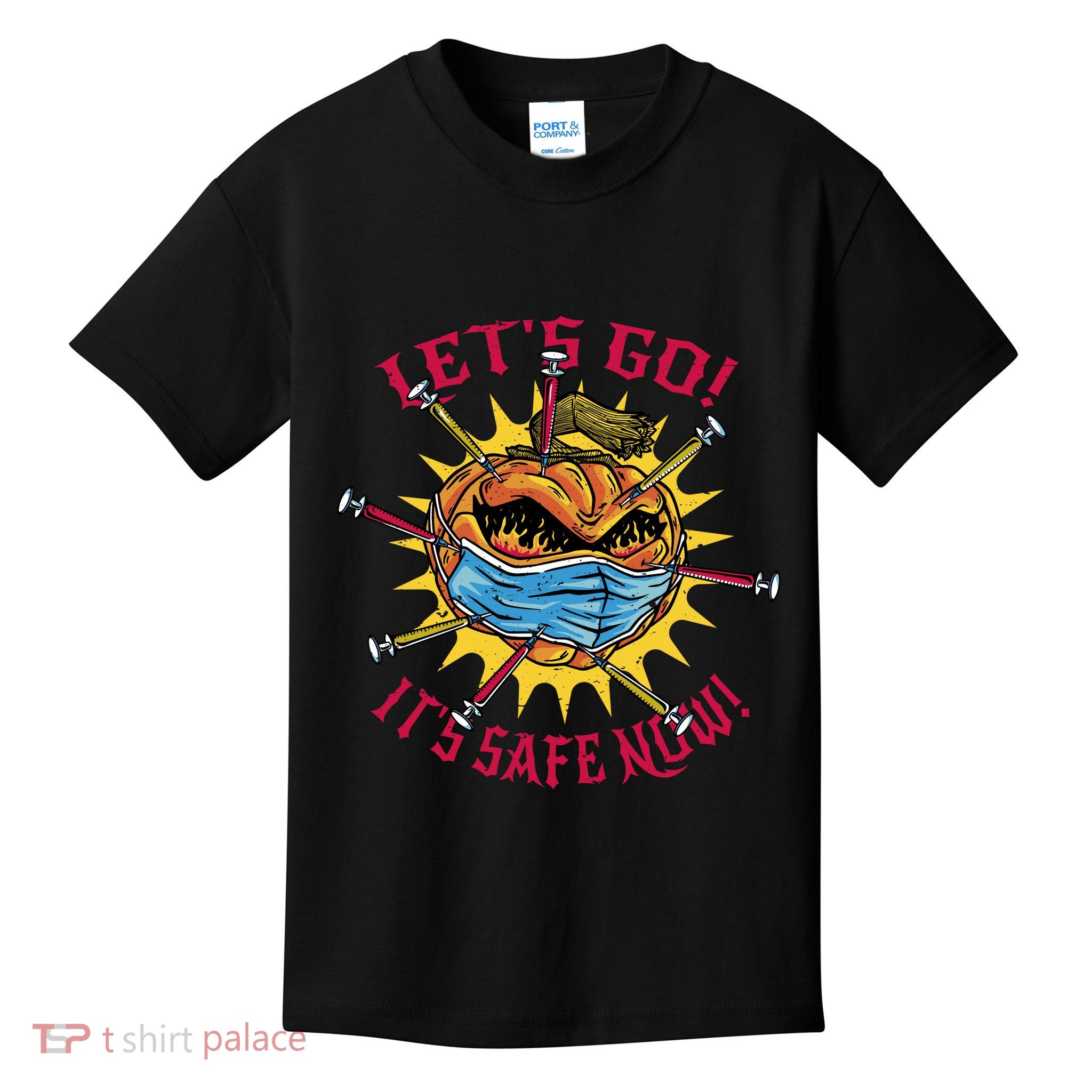Vaccinated Pumpkin Kids T-Shirt
