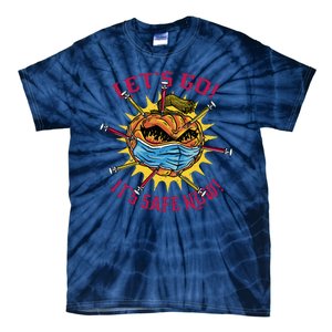 Vaccinated Pumpkin Tie-Dye T-Shirt