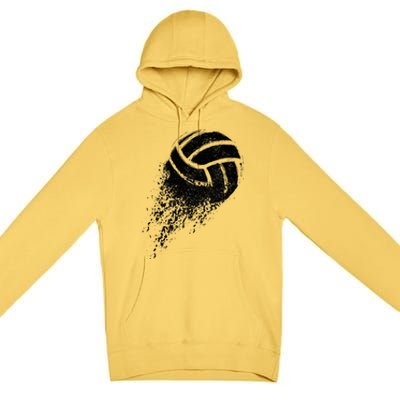 Volleyball Player Premium Pullover Hoodie