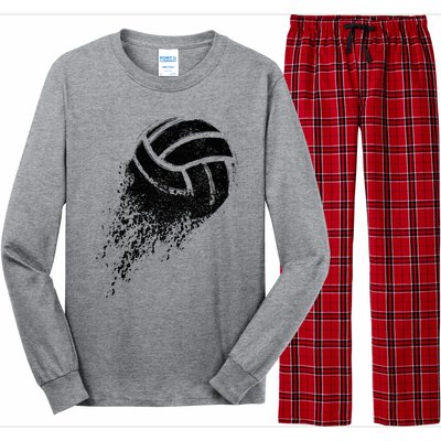 Volleyball Player Long Sleeve Pajama Set