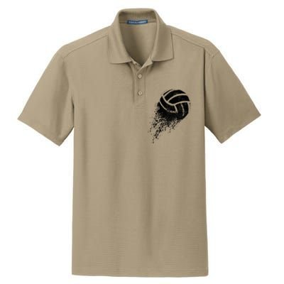 Volleyball Player Dry Zone Grid Polo