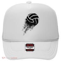 Volleyball Player High Crown Mesh Back Trucker Hat