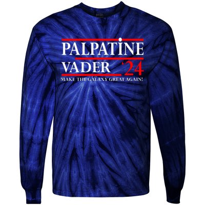 Vote Palpatine Vader In 2024 Tie-Dye Long Sleeve Shirt