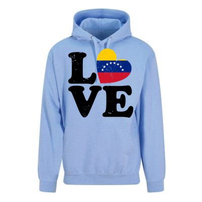 Venezuela Proud Venezuela Flag Love Heart Gift Unisex Surf Hoodie