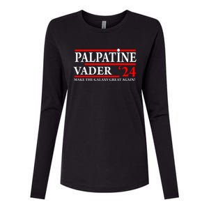 Vote Palpatine Vader In 2024 Womens Cotton Relaxed Long Sleeve T-Shirt