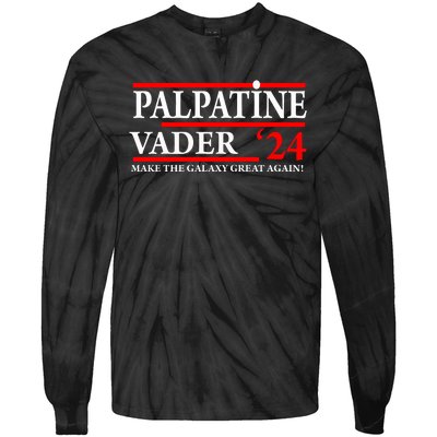 Vote Palpatine Vader In 2024 Tie-Dye Long Sleeve Shirt