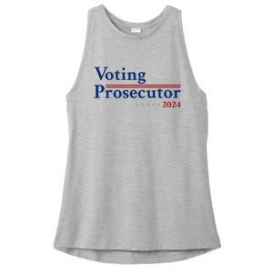 Voting Prosecutor Vote For Kamala Harris 2024 Ladies PosiCharge Tri-Blend Wicking Tank