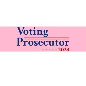 Voting Prosecutor Vote For Kamala Harris 2024 Bumper Sticker