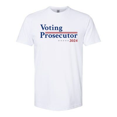 Voting Prosecutor Vote For Kamala Harris 2024 Softstyle® CVC T-Shirt