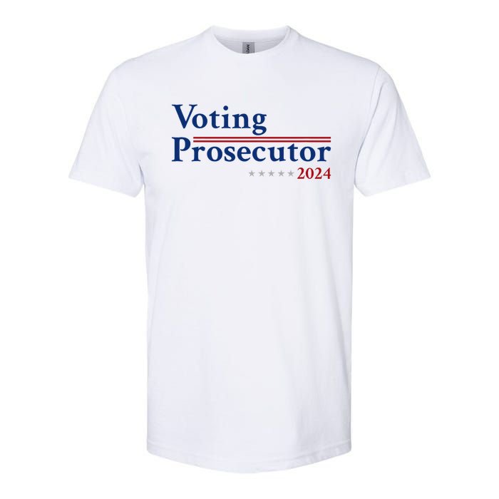 Voting Prosecutor Vote For Kamala Harris 2024 Softstyle CVC T-Shirt