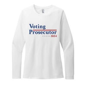 Voting Prosecutor Vote For Kamala Harris 2024 Womens CVC Long Sleeve Shirt