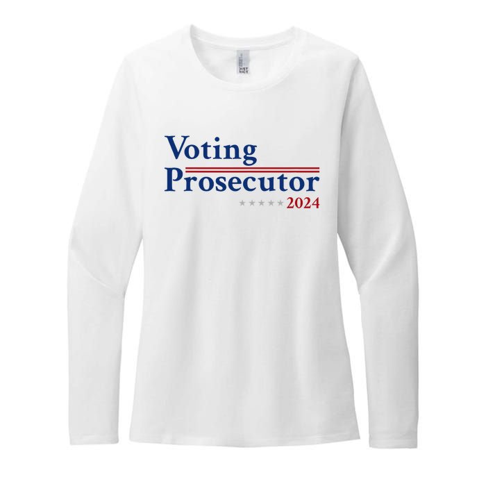 Voting Prosecutor Vote For Kamala Harris 2024 Womens CVC Long Sleeve Shirt