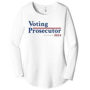 Voting Prosecutor Vote For Kamala Harris 2024 Women's Perfect Tri Tunic Long Sleeve Shirt