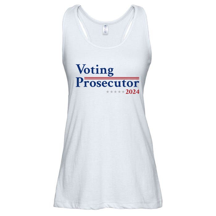 Voting Prosecutor Vote For Kamala Harris 2024 Ladies Essential Flowy Tank