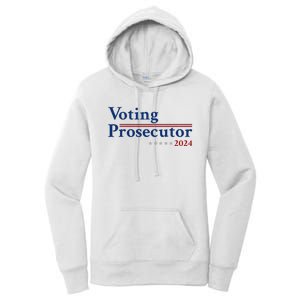 Voting Prosecutor Vote For Kamala Harris 2024 Women's Pullover Hoodie