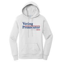 Voting Prosecutor Vote For Kamala Harris 2024 Women's Pullover Hoodie