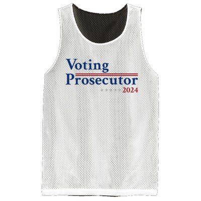 Voting Prosecutor Vote For Kamala Harris 2024 Mesh Reversible Basketball Jersey Tank