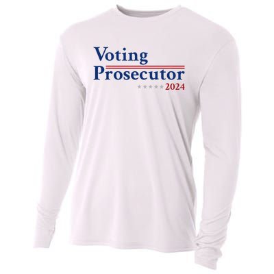 Voting Prosecutor Vote For Kamala Harris 2024 Cooling Performance Long Sleeve Crew